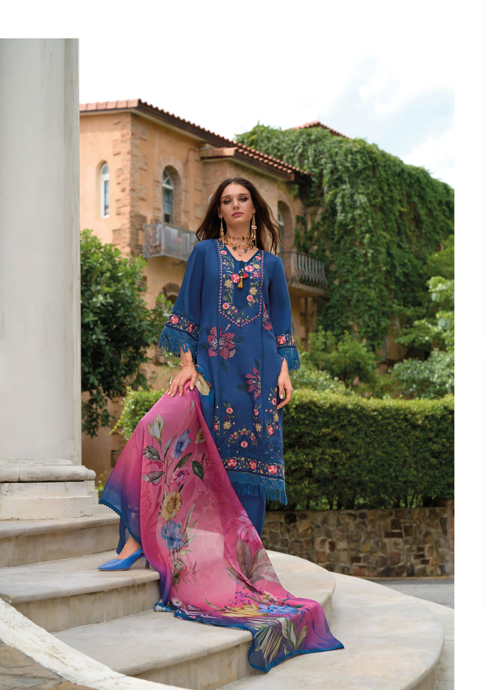 Sifaara Vol 2 By Kailee Viscose Muslin Pakistani Readymade Suits Wholesale Online